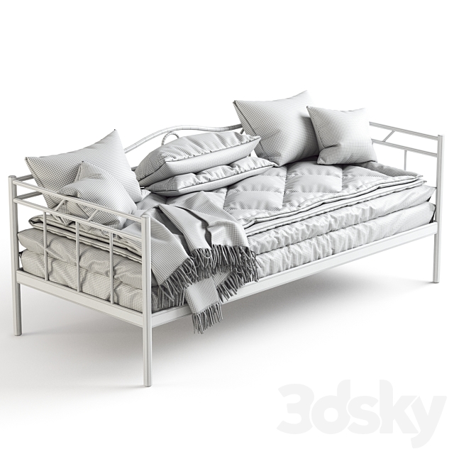 IKEA RAMSTA day-bed couch 3DSMax File - thumbnail 3