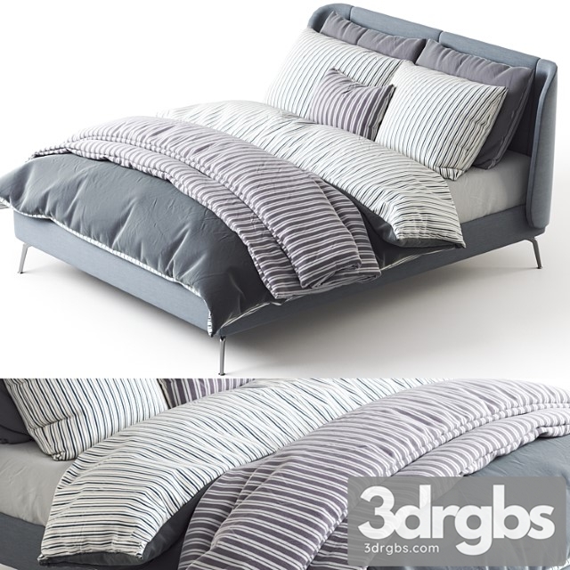 Ikea tufjord bed 2 3dsmax Download - thumbnail 1