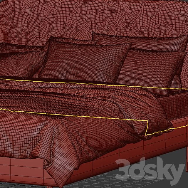 Ikea Wadheim Bed 3DSMax File - thumbnail 7