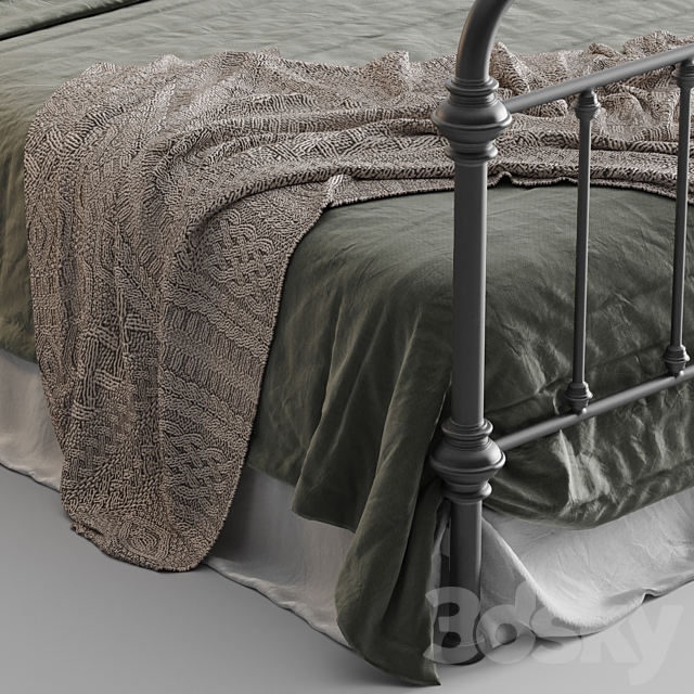 inspire marcie bed 3DSMax File - thumbnail 3