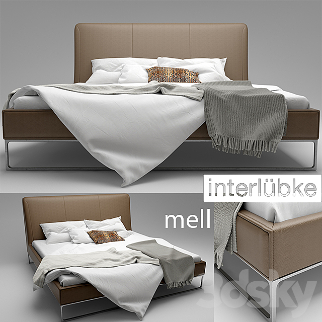 interlübke | Mell-bed 3DSMax File - thumbnail 1