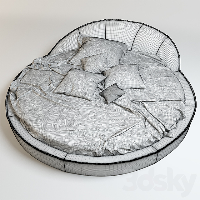 Jazz Night Bed by Gamma International 3DSMax File - thumbnail 3