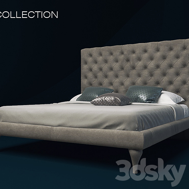 JE Collection Bed 3DSMax File - thumbnail 1