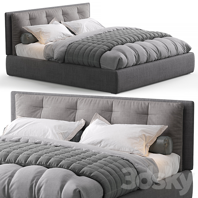 Jesse bed maxim 3DSMax File - thumbnail 1