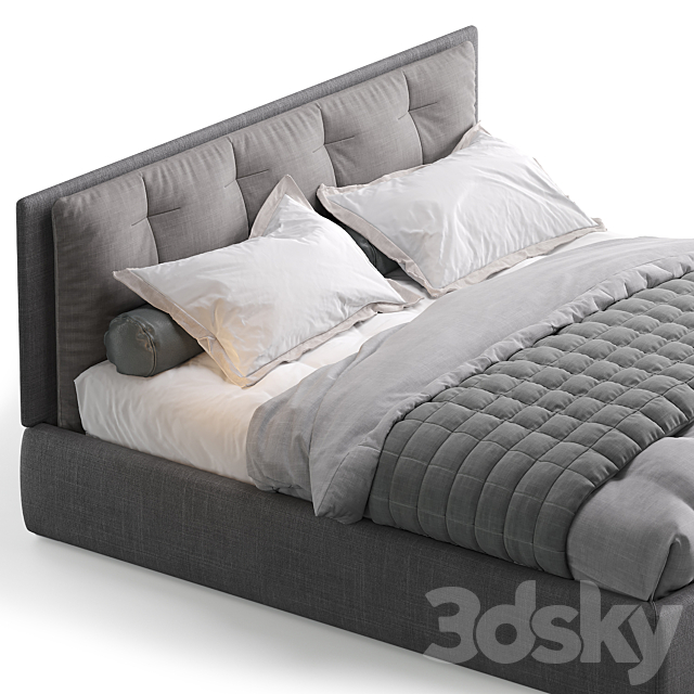 Jesse bed maxim 3DSMax File - thumbnail 2