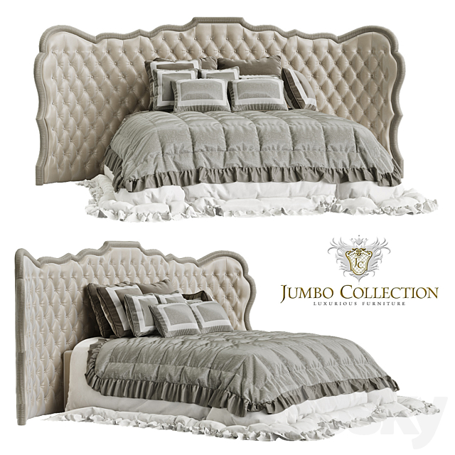 Jumbo Collection Pleasure Bed 3DSMax File - thumbnail 1