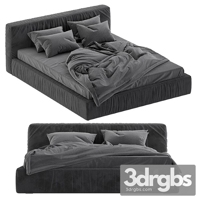 Jupiter Slim Bed 3dsmax Download - thumbnail 1