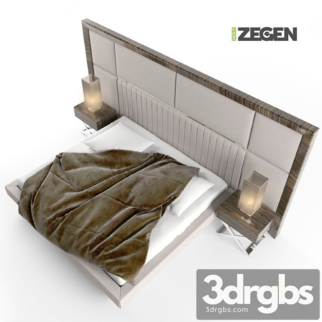 Kelly Zagan Bed 3dsmax Download - thumbnail 1