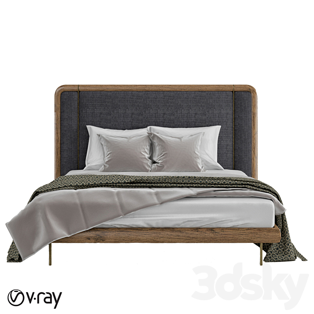 Killian porada bed 3DSMax File - thumbnail 3