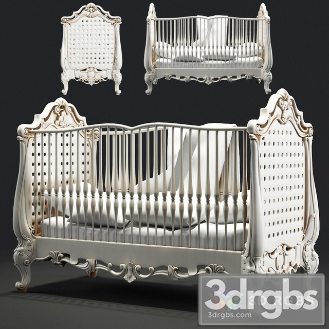 Kolibel Bed 3dsmax Download - thumbnail 1