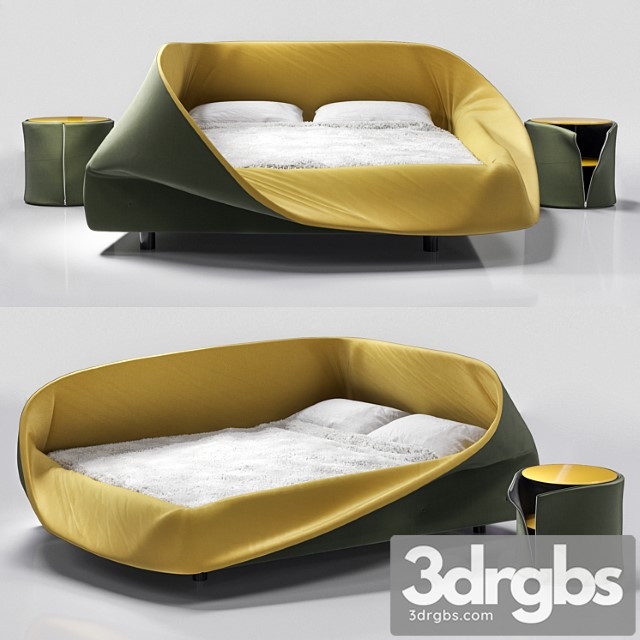 Lago colletto bed 2 3dsmax Download - thumbnail 1