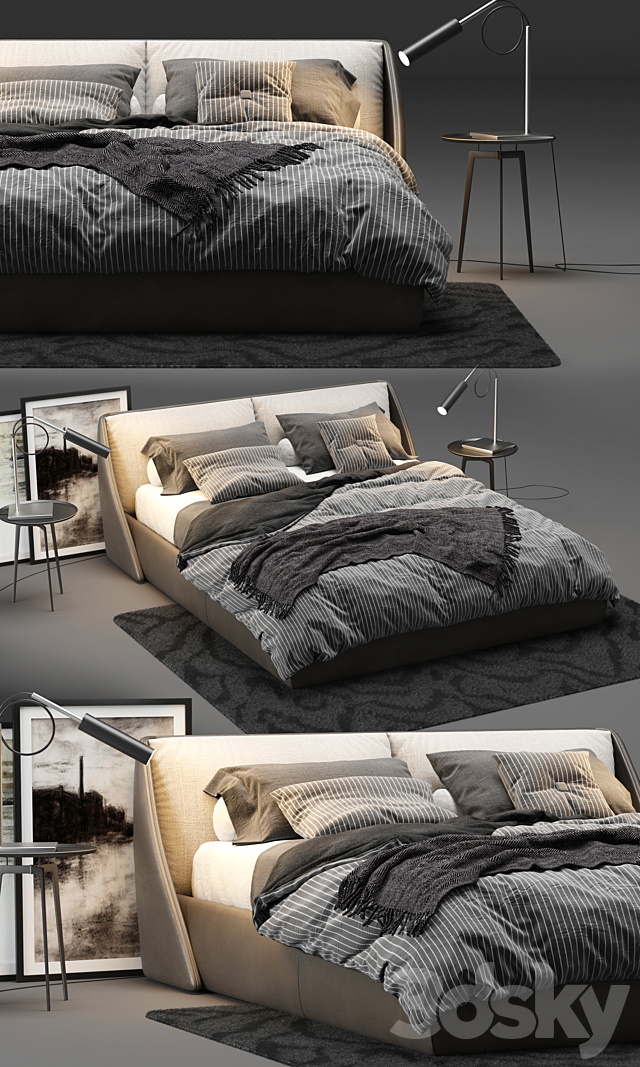 Lagoon Bed – ALIVAR 3DSMax File - thumbnail 2