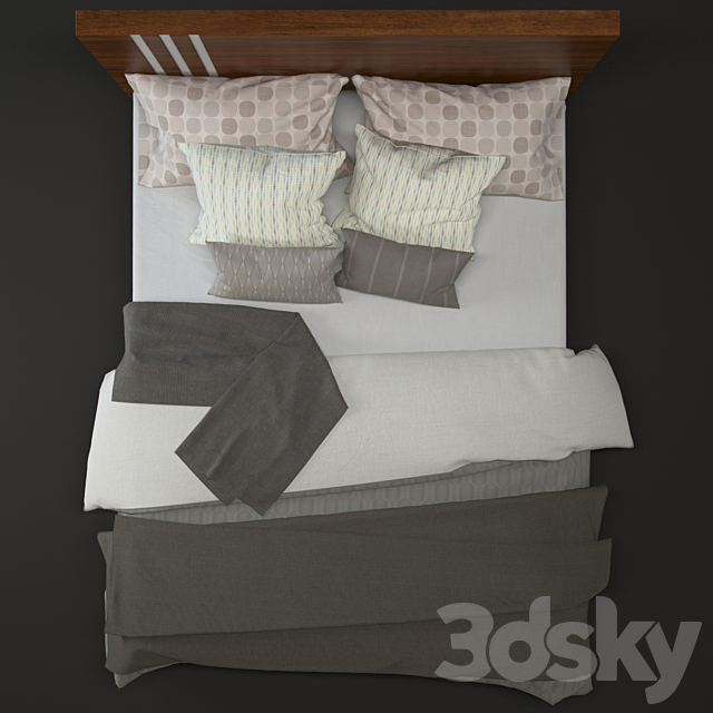 Lance bedframe 3DSMax File - thumbnail 2