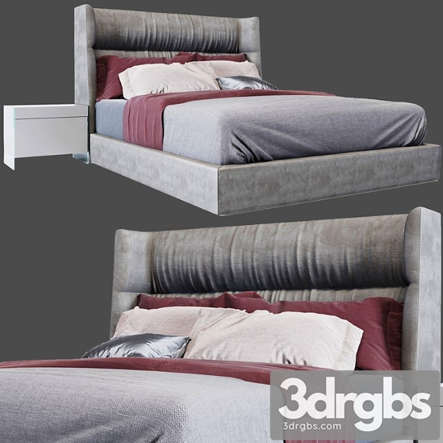 Laska family bed susan 2 3dsmax Download - thumbnail 1