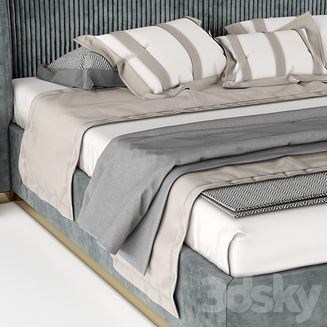 Laskasas MIUZZA bed 3DSMax File - thumbnail 2