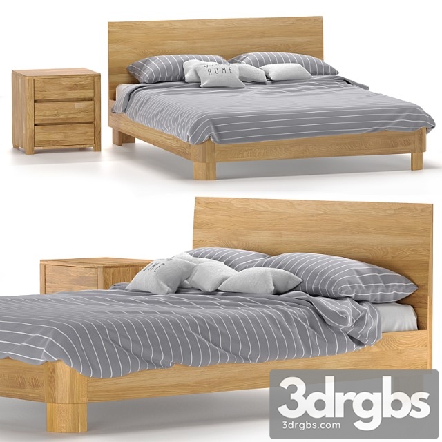 Lausanne Bed 3dsmax Download - thumbnail 1