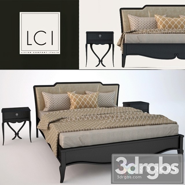 LCI Bed 3dsmax Download - thumbnail 1