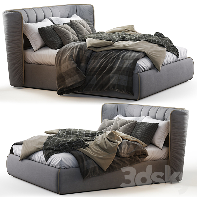 LeComfort Bed ASPEN 3DSMax File - thumbnail 1