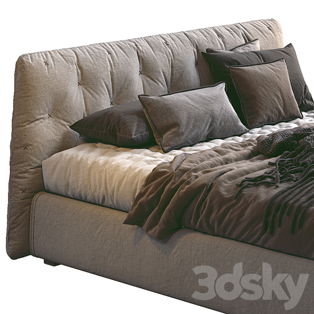 Lecomfort Bed Atrium 3DSMax File - thumbnail 2