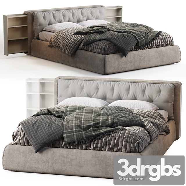 Lecomfort bed donovan 2 3dsmax Download - thumbnail 1