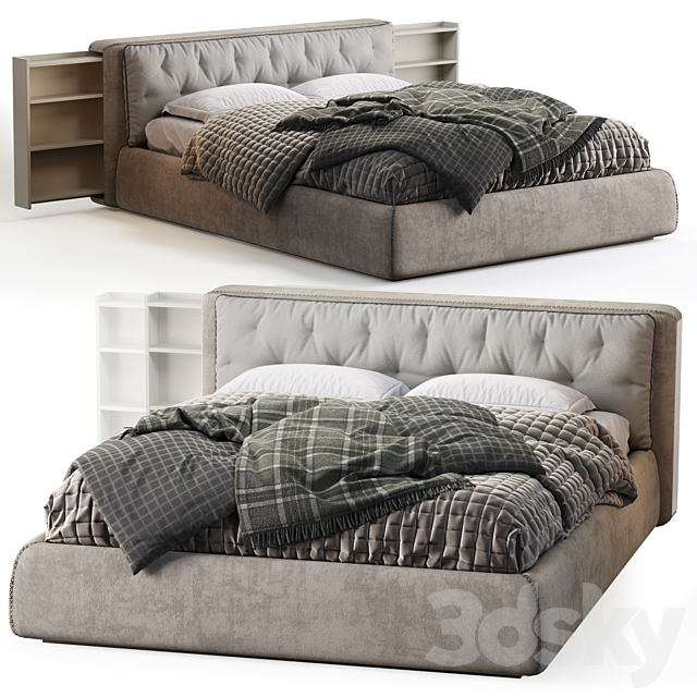 LeComfort Bed Donovan 3DSMax File - thumbnail 1