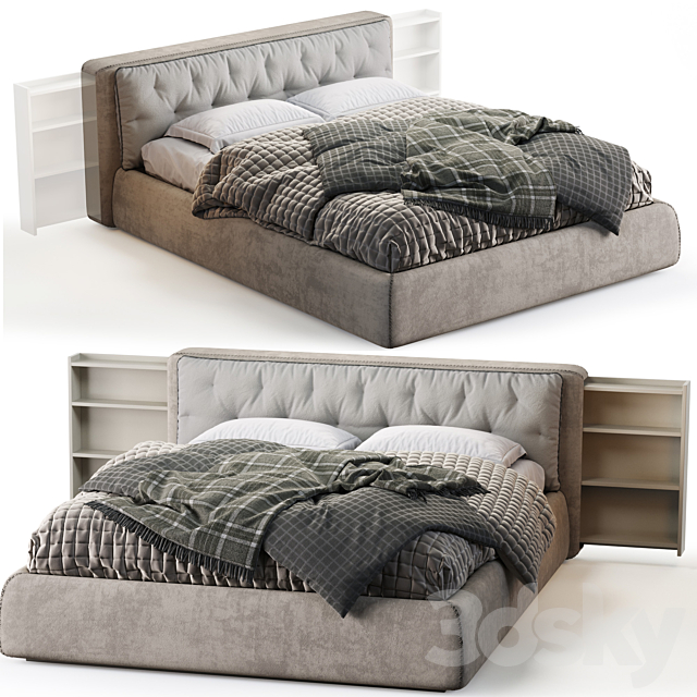 LeComfort Bed Donovan 3DSMax File - thumbnail 2