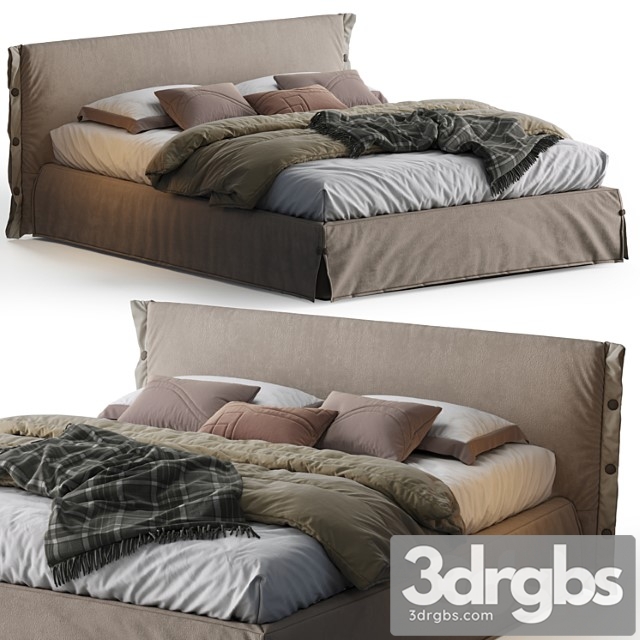 Lecomfort bed gaucho 2 3dsmax Download - thumbnail 1