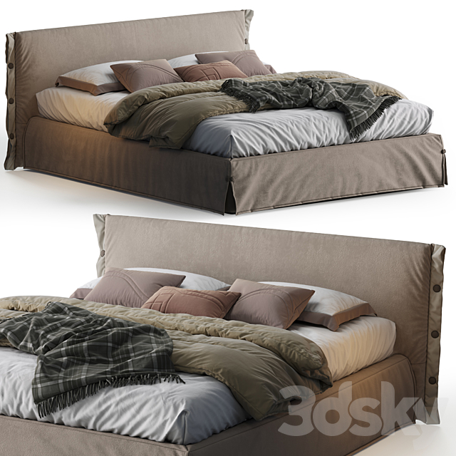 Lecomfort Bed Gaucho 3DSMax File - thumbnail 1