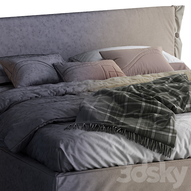 Lecomfort Bed Gaucho 3DSMax File - thumbnail 3