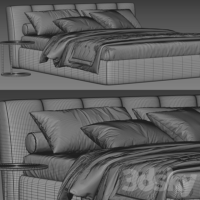 Lema Warp Bed 3DSMax File - thumbnail 5