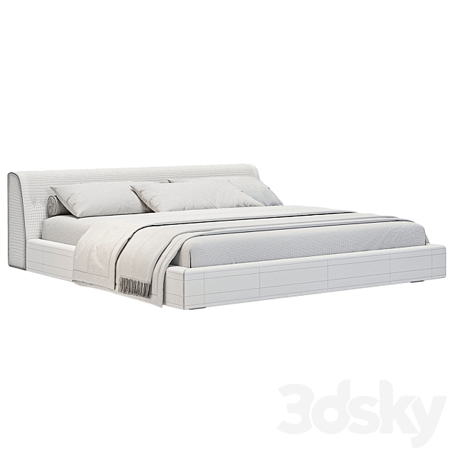 LETTO LOUIS MERIDIANI 3DSMax File - thumbnail 2