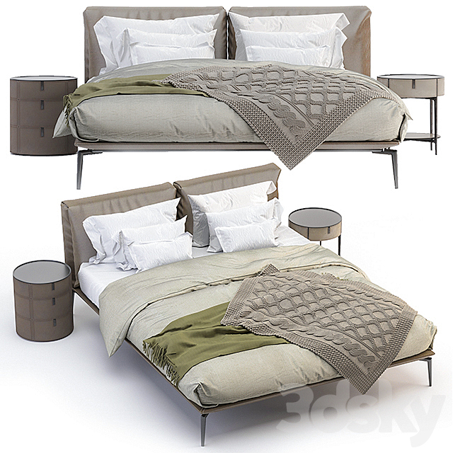 Letto Papillon Alivar 003 3DSMax File - thumbnail 1