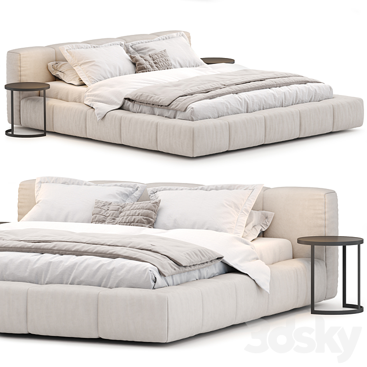 Letto Pixel Box Large Saba italia 3DS Max Model - thumbnail 1