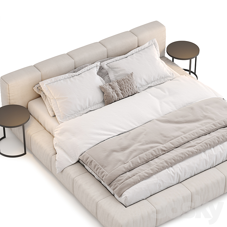 Letto Pixel Box Large Saba italia 3DS Max Model - thumbnail 2