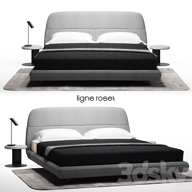 Ligne Roset ULTIME Bed 3DSMax File - thumbnail 1