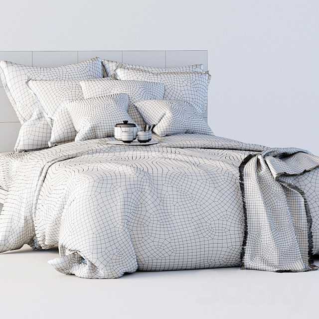 Linens 3DS Max Model - thumbnail 3