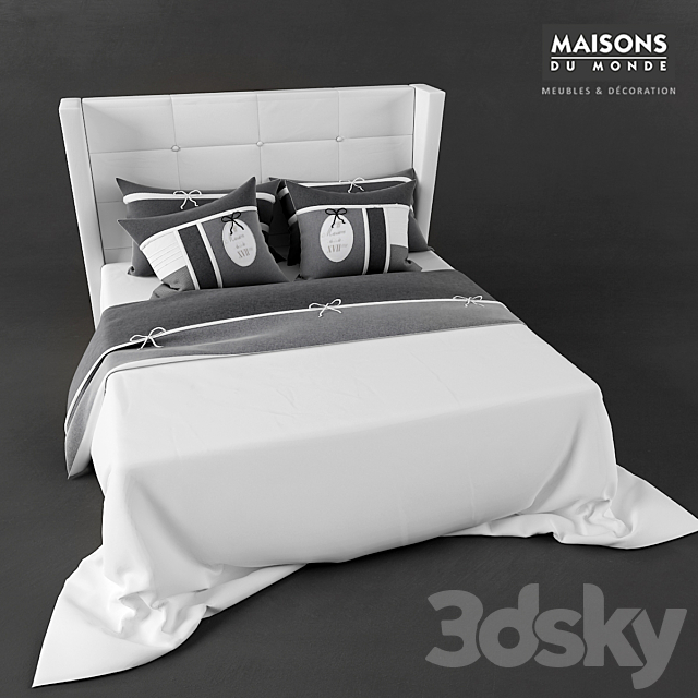 Linens Maisons Du Monde 3DSMax File - thumbnail 1