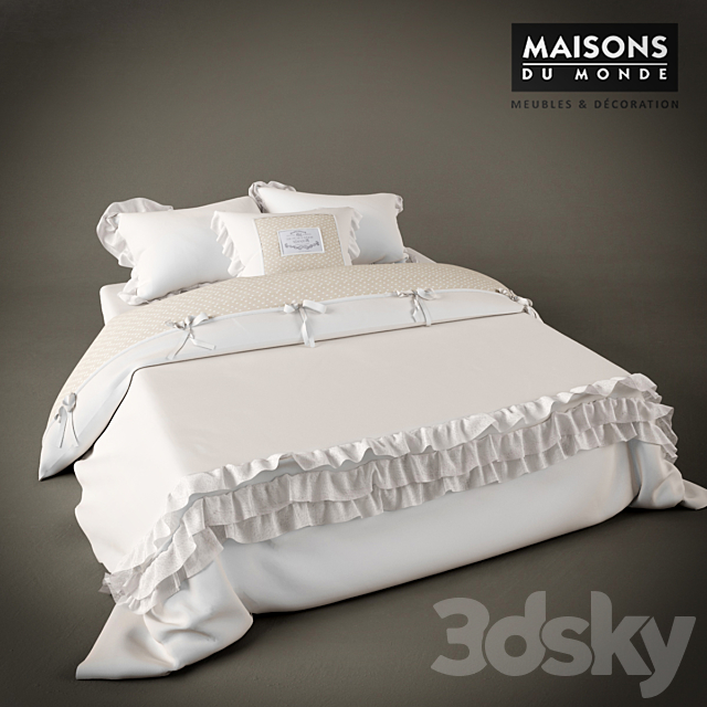 Linens Maisons Du Monde 3DSMax File - thumbnail 1