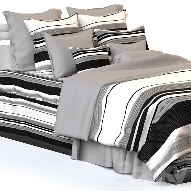 Linens strip 3 3ds Max - thumbnail 2