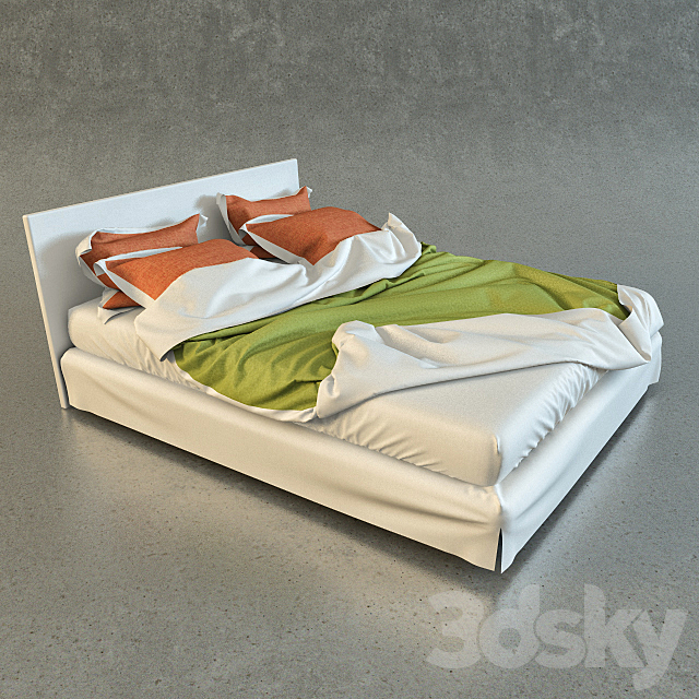 Linens style Loft 3DS Max Model - thumbnail 2