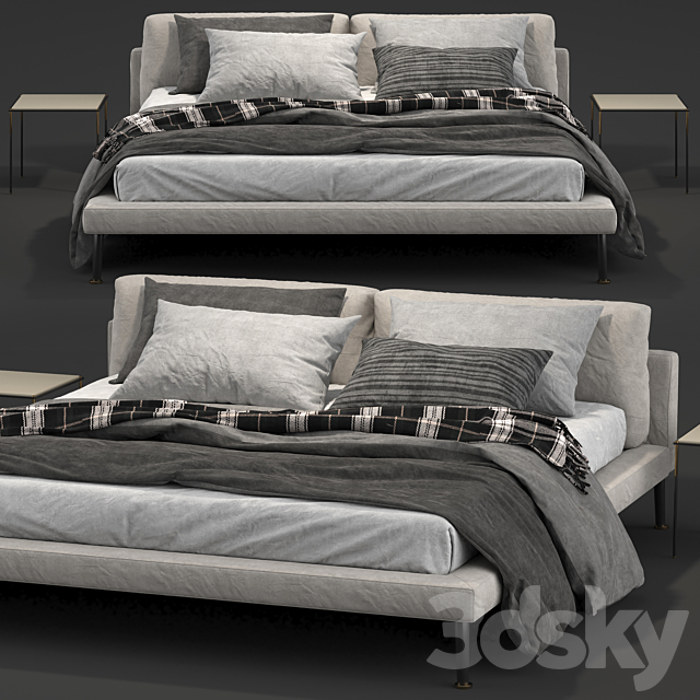 LIVING DIVANI Floyd-Hi Bed 3DSMax File - thumbnail 1