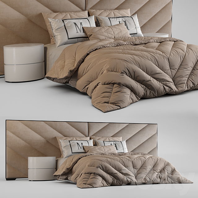 London_Bed 3DSMax File - thumbnail 5