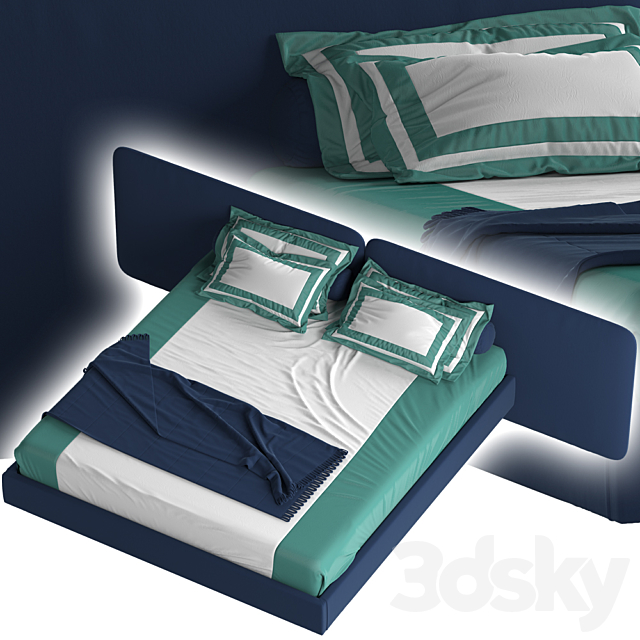 Lota bed – TreKu 3DSMax File - thumbnail 2