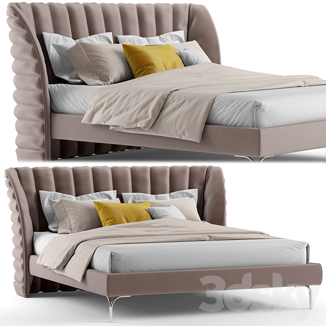 Lotus bed 3DSMax File - thumbnail 1