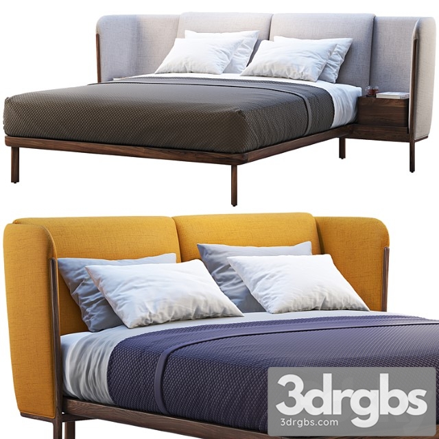 Low dubois bed 2 3dsmax Download - thumbnail 1