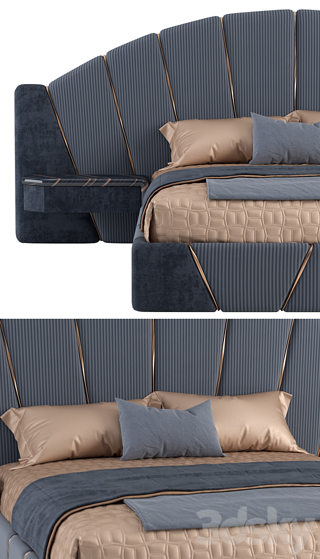 Luxury Bed 3DSMax File - thumbnail 3