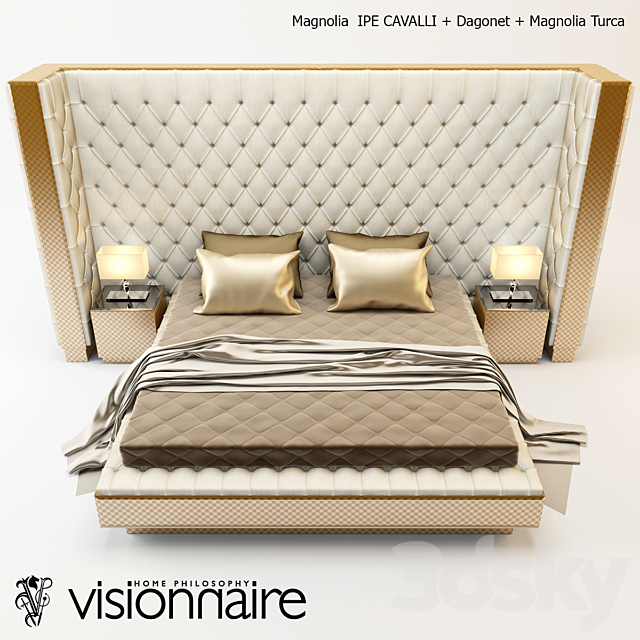 Magnolia IPE CAVALLI + Dagonet + Magnolia Turca 3DS Max Model - thumbnail 1