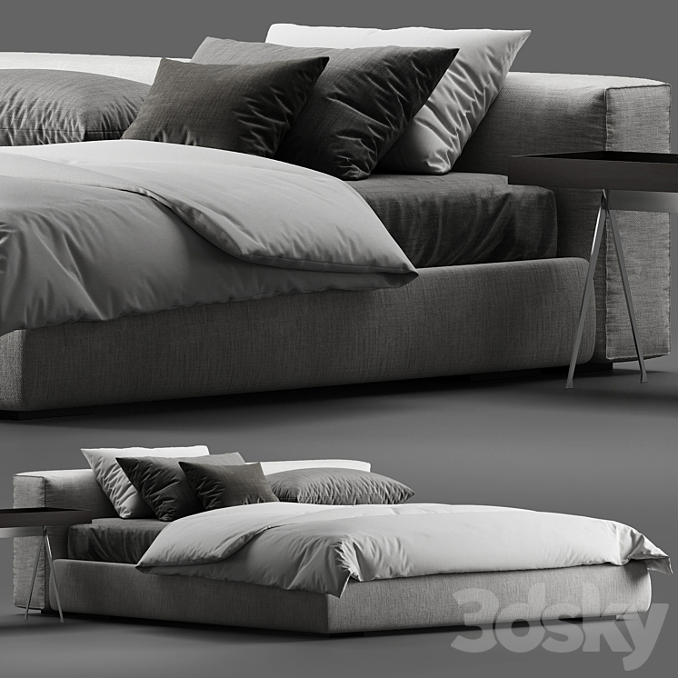 Marac Gordon Bed 3DS Max Model - thumbnail 1