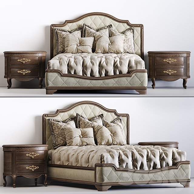 MARGE_CARSON_RIVOLI_PANEL_BED 3DSMax File - thumbnail 1