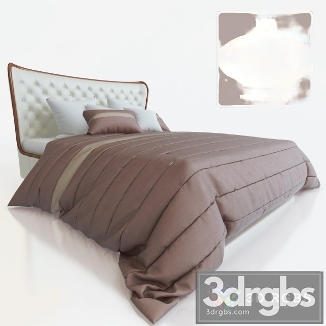 Margot Bed 3dsmax Download - thumbnail 1